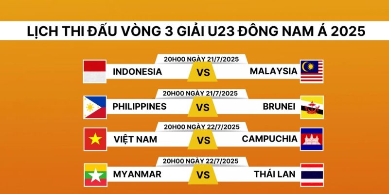 Theo dõi lịch thi đấu mọi lúc